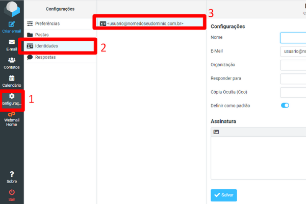 Configurando Assinatura de Email no Roundcube Cpanel 2