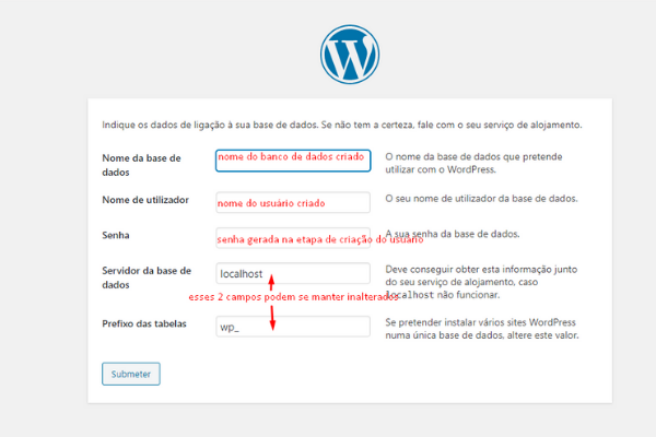 acessando o wordpress instalado 2